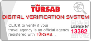 TÜRSAB Digital Verification System — License No: 13382